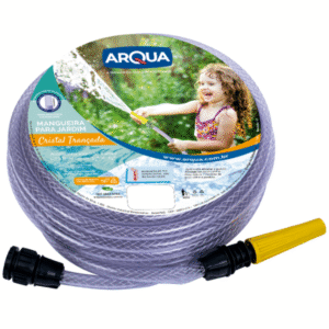MANGUEIRA JARDIM FLEX TRANCADA CRISTAL 10M