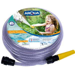 MANGUEIRA JARDIM FLEX TRANCADA CRISTAL 20M