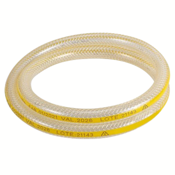 MANGUEIRA PVC PARA GÁS COZINHA COM 1,20M UNIDADE