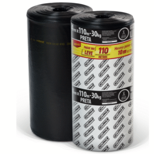 LONA PLÁSTICA LONAX PRETA 4X110 COM 30KG