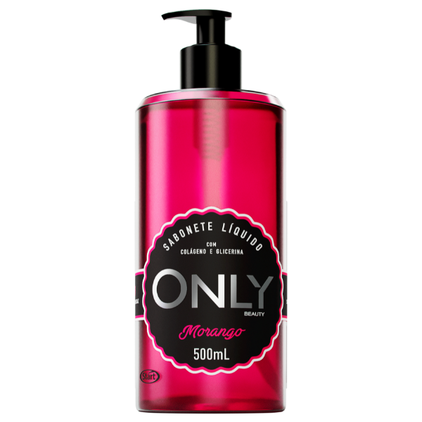 SABONETE ONLY COM 500ML MORANGO