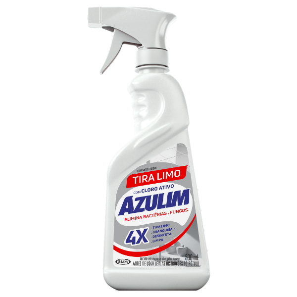 LIMPADOR AZULIM TIRA LIMO SPRAY COM 500ML