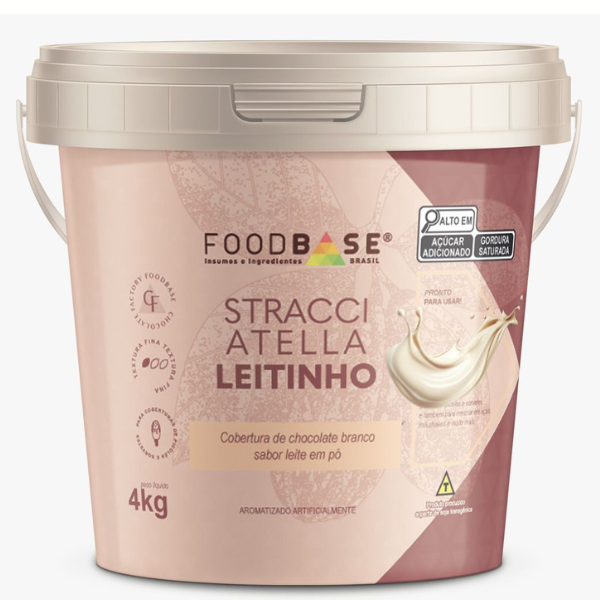STRACCIATELLA FOODBASE LEITINHO 4KG