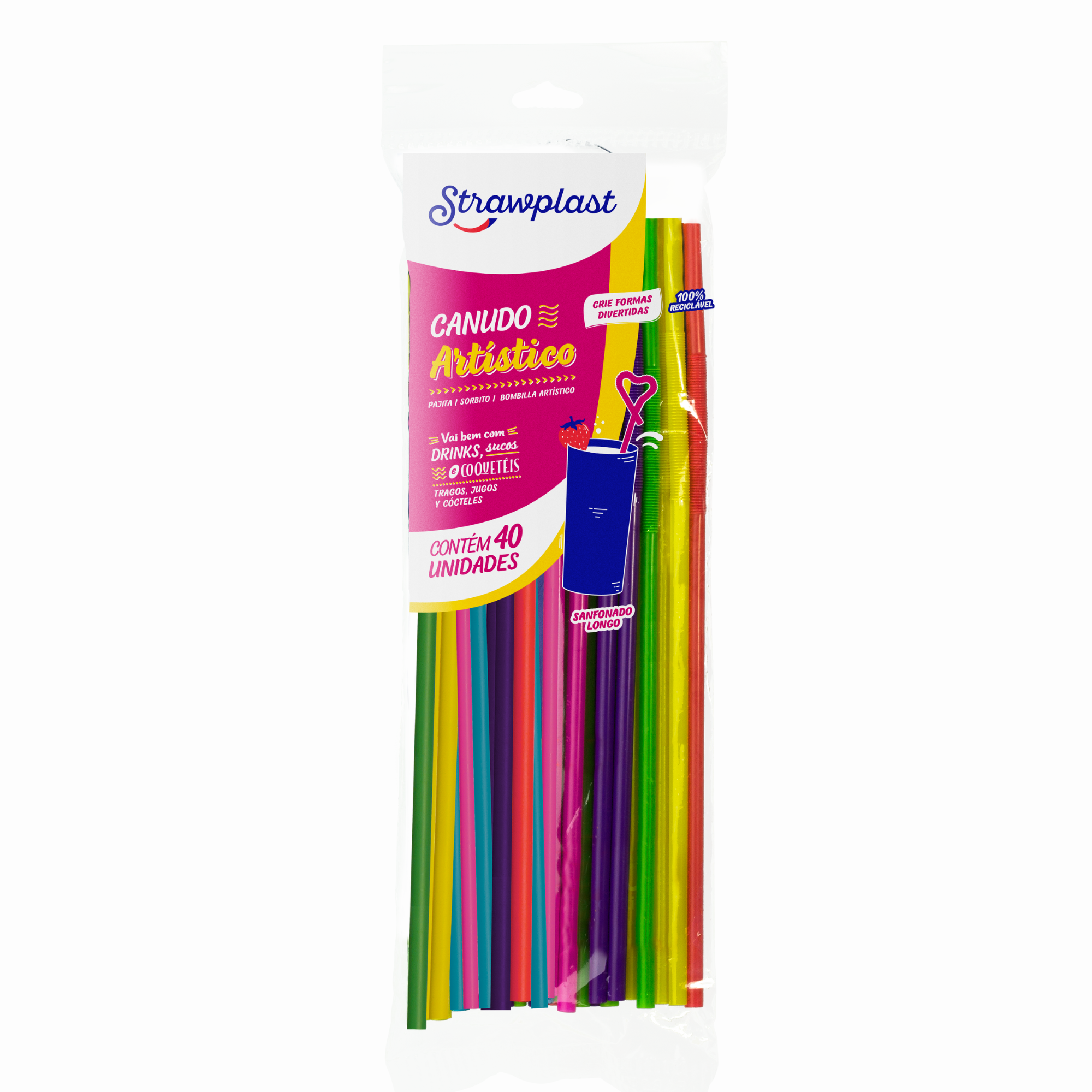 CANUDO STRAWPLAST 5,6X311 MISTO CS235 ARTISTICO COM 40