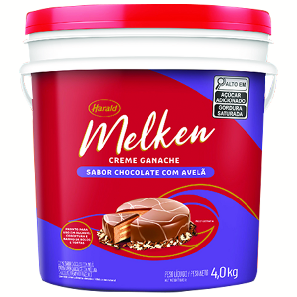 GANACHE MELKEN HARALD AVELÃ 4KG