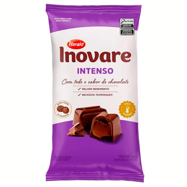 CHOCOLATE INOVARE GOTAS CHOCOLATE INTENSO 2,05K