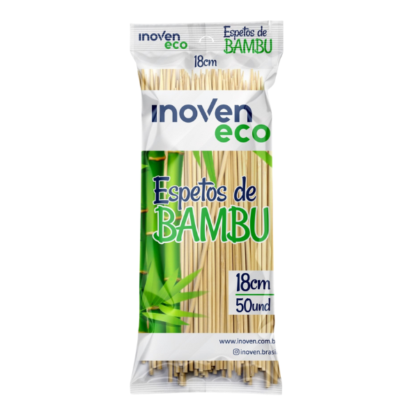 ESPETO INOVEN ECO BAMBU 18CM COM 50