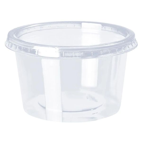 POTE PP COPOBRAS 350ML PPT-350 TRANSPARENTE COM 50