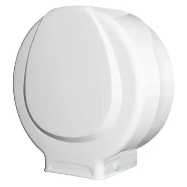 PORTA PAPEL HIGIÊNICO PLESTIN PARA ROLÃO BRANCO
