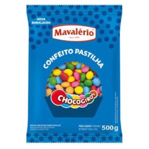 PASTILHA CHOCOGIROS MINI COM 500G