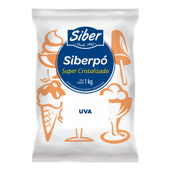 CRISTALIZADO SUPER UVA SIBER COM 1KG