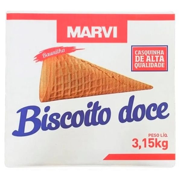 CASQUINHA MARVI BISCOITO DOCE COM 300