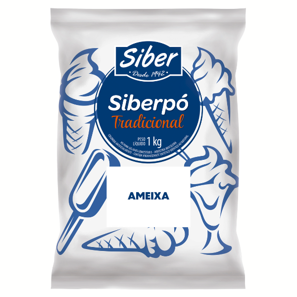 SIBER PÓ AMEIXA COM 1KG