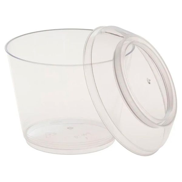 POTE ACRÍLICO WER 110ML COM TAMPA PW10 COM 10