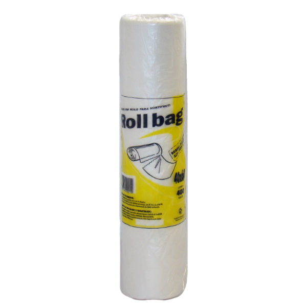 BOBINA PICOTADA ROLLBAG 40X60 COM 400 SACOS