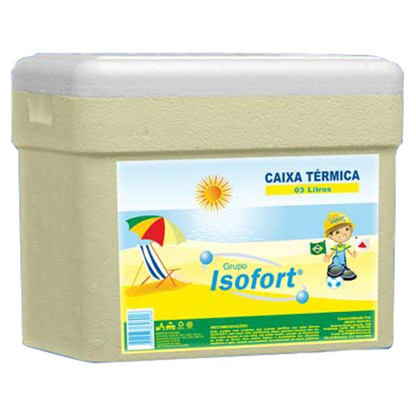 CAIXA DE ISOPOR ISOFORT SORVETE 1000G COM 50