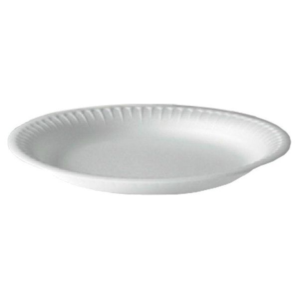 PRATO TÉRMICO COPOBRAS RASO 15CM BRANCO COM 25