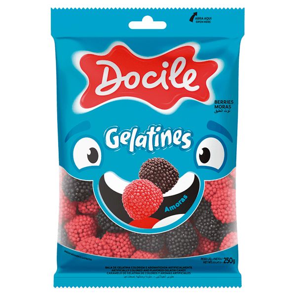 GELATINES DOCILE AMORA 250G