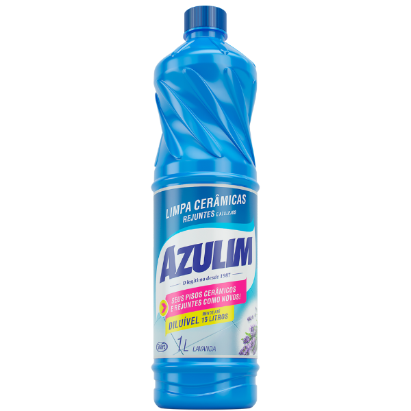 LIMPA CERÂMICA START AZULIM LAVANDA COM 1L