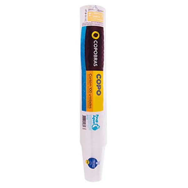 COPO PP COPOBRAS 200ML TRANSPARENTE COM 50 `P/ SUP`