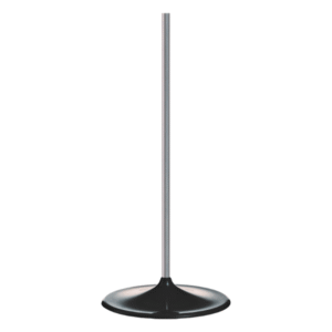 SUPORTE BOBINA ESTRELA PEDESTAL ALUMÍNIO PRETO
