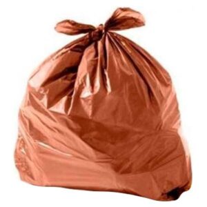 SACO LIXO GLOBAL 200L 90X100 MARROM COM 100