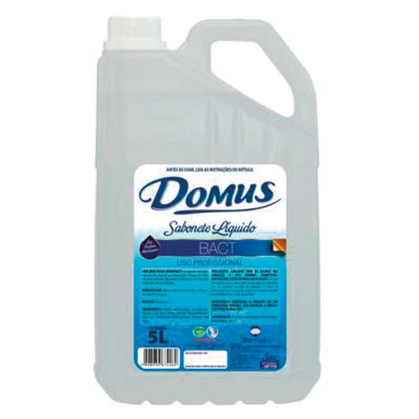 SABONETE DOMUS LÍQUIDO BACTERICIDA COM 5L
