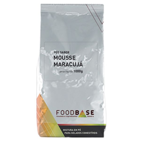 PÓ SABORIZANTE FOODBASE MOUSSE DE MARACUJÁ 1KG
