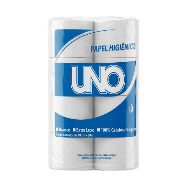 ROLÃO UNO 340 GRAMAS BRANCO COM 8