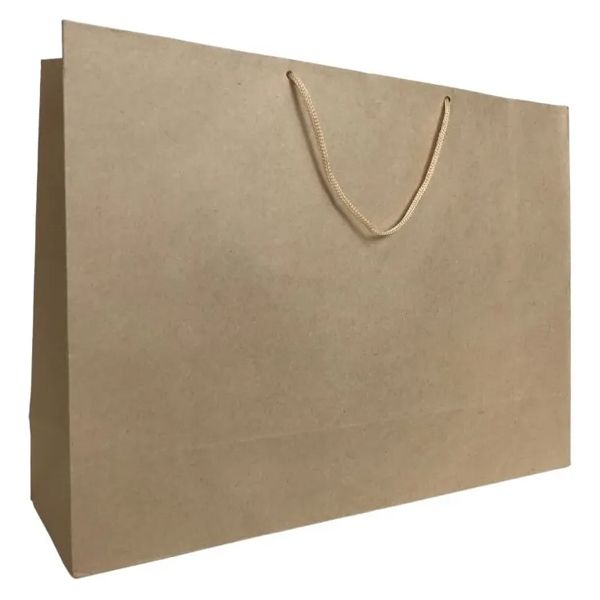 SACOLA PAPEL PACKPEL KRAFT S1 LISA COM 10