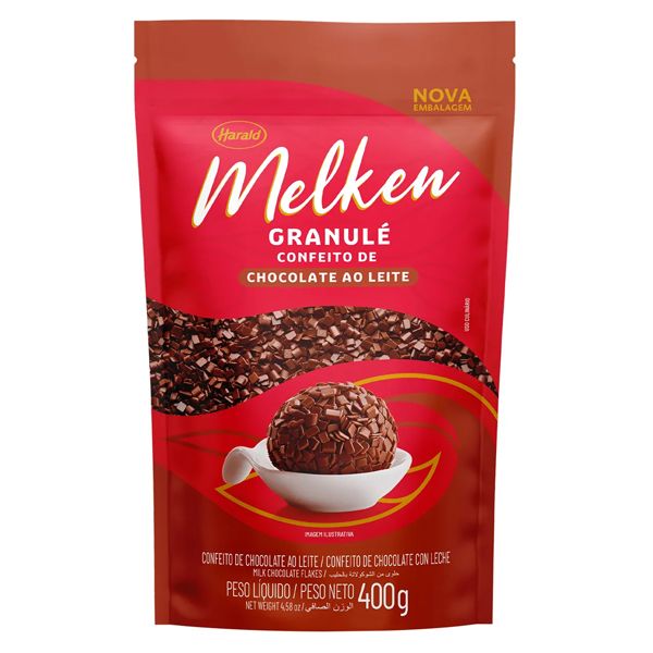 GRANULADO MELKEN GRANULE AO LEITE 400G