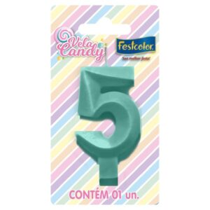 VELA FESTCOLOR CANDY N5 VERDE UND