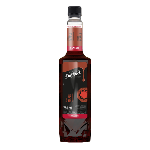 XAROPE DAVINCI GOURMET MAPLE COM 750ML