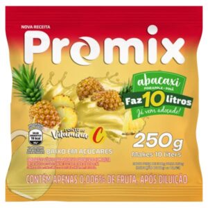 REFRESCO PÓ PROMIX 250G/10L ABACAXI