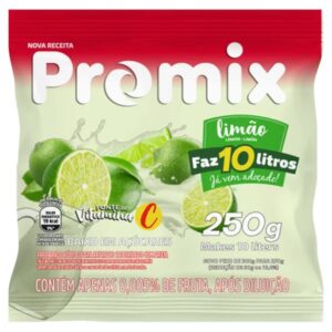 REFRESCO PÓ PROMIX 250G/10L LIMÃO