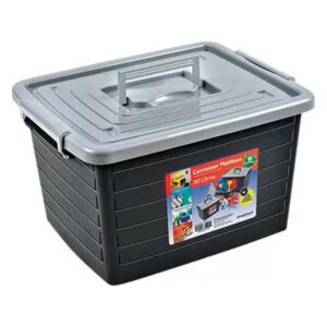 ORGANIZADOR PLÁSTICA ARQPLAST 30L PRETO UNIDADE
