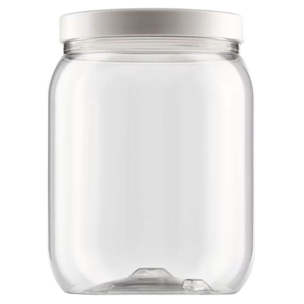 POTE PLÁSTICA BANDEIRANTES REDONDO 3,6L TRANSPARENTE UNIDADE