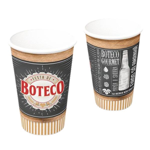 COPO PAPEL FESTCOLOR 200ML BOTECO COM 8