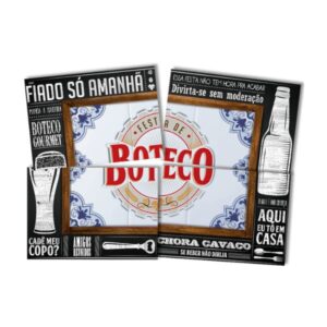 PAINEL 4 LÂMINAS BOTECO 5X1 104049