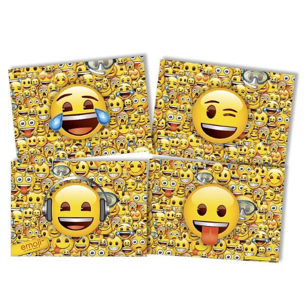 PAINEL 4 LÂMINAS EMOJI 5X1 104768