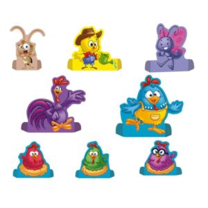 DECORAÇÃO MESA GALINHA PINTADINHA 12X8 105683