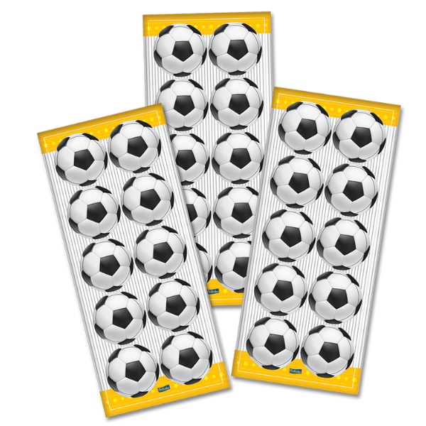 ADESIVO APAIXONADOS POR FUTEBOL 12X30 103995