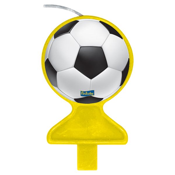 VELA FESTCOLOR TEMÁTICA APAIXONADOS POR FUTEBOL UNIDADE
