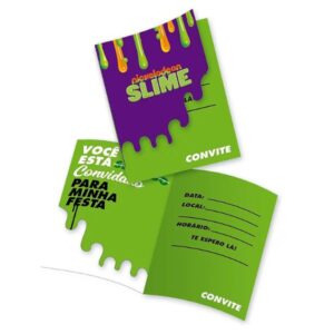 CONVITE SLIME 12X8 106200
