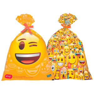 SACOLA PLÁSTICA EMOJI COM 8