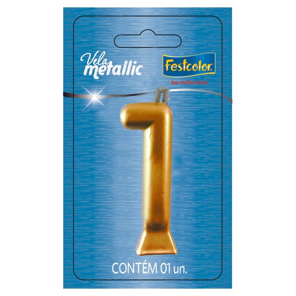 VELA FESTCOLOR METALLIC N1 OURO UND