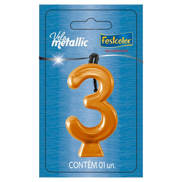 VELA FESTCOLOR METALLIC N3 OURO UND