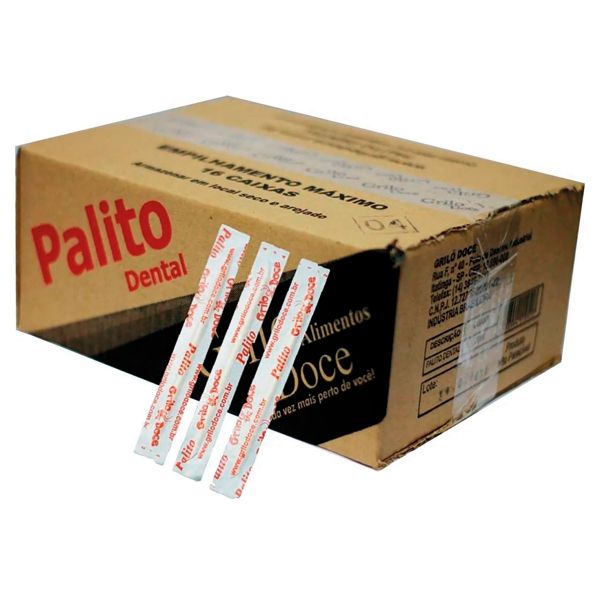 PALITO GRILO DOCE DENTAL SACHÊ COM 2000