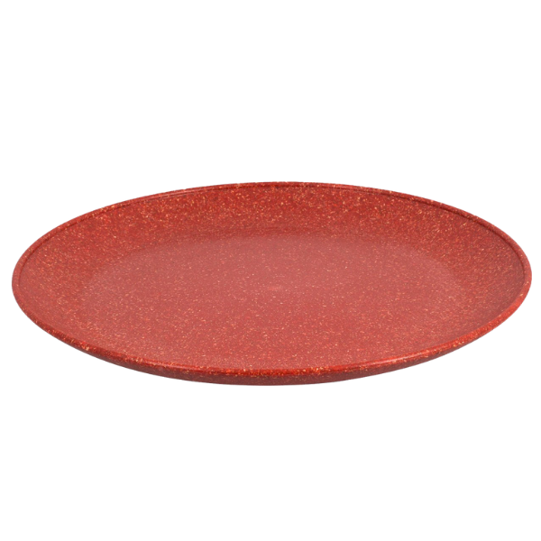 PRATO PLÁSTICA EVO LANCHE 21X1,8CM MOGNO