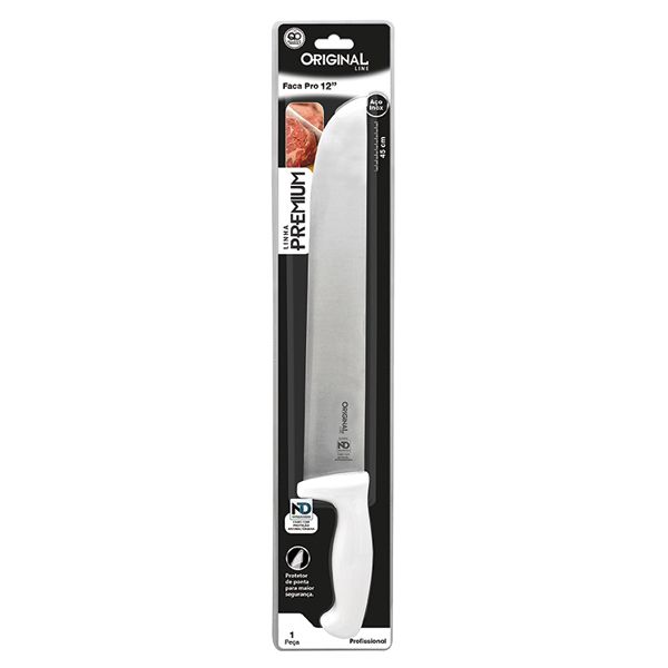 FACA INOX ORIGINAL PRO 12` TAMANHO 45,0CM UNIDADE